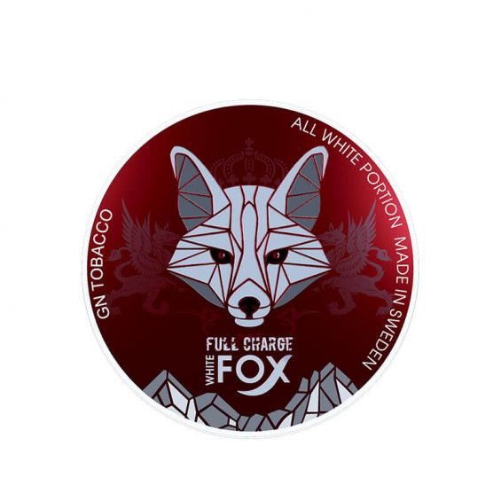 White Fox Nicotine Pouch - 15 grams - Full
Charge
