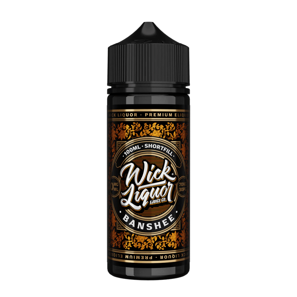 Wick Liquor 100ml E - Liquid Shortfill Banshee - EUK