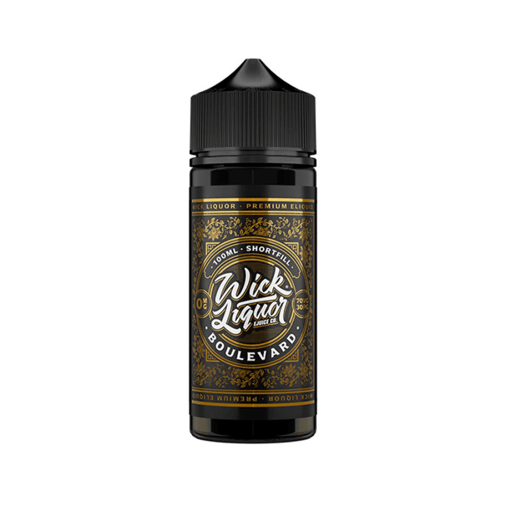 Wick Liquor 100ml E - Liquid Shortfill Boulevard - EUK