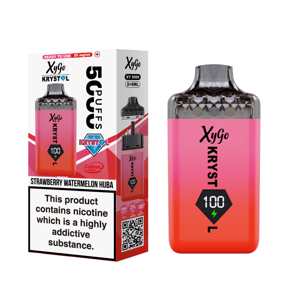 Xygo Krystal 5000 Prefilled Pod Kit Strawberry Watermelon Huba - EUK