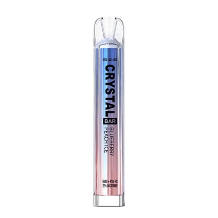 Blueberry Peach Ice SKE Crystal Bar 600 Disposable Vape - EUK