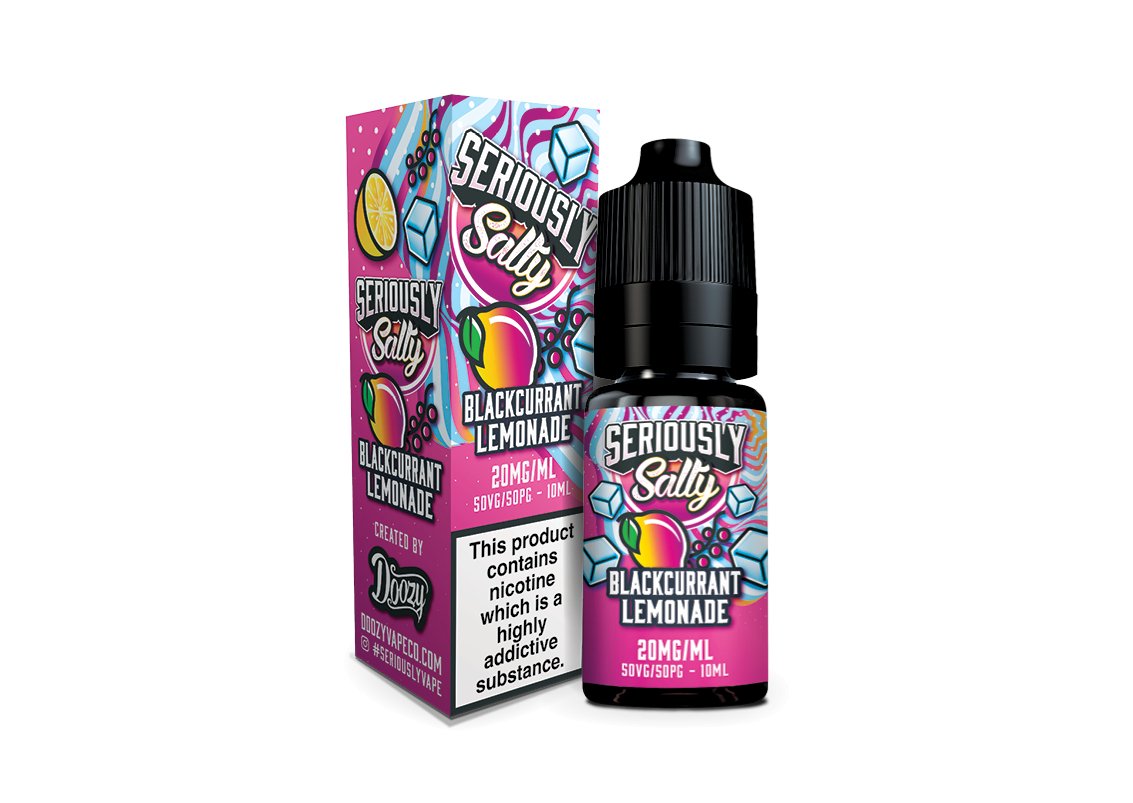 DOOZY Seriously Salty Blackcurrant Lemonade 10ml (20MG) - EUK