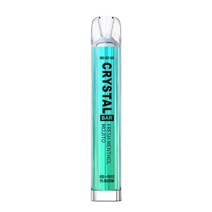 Fresh Menthol Mojito SKE Crystal Bar 600 Disposable Vape - EUK