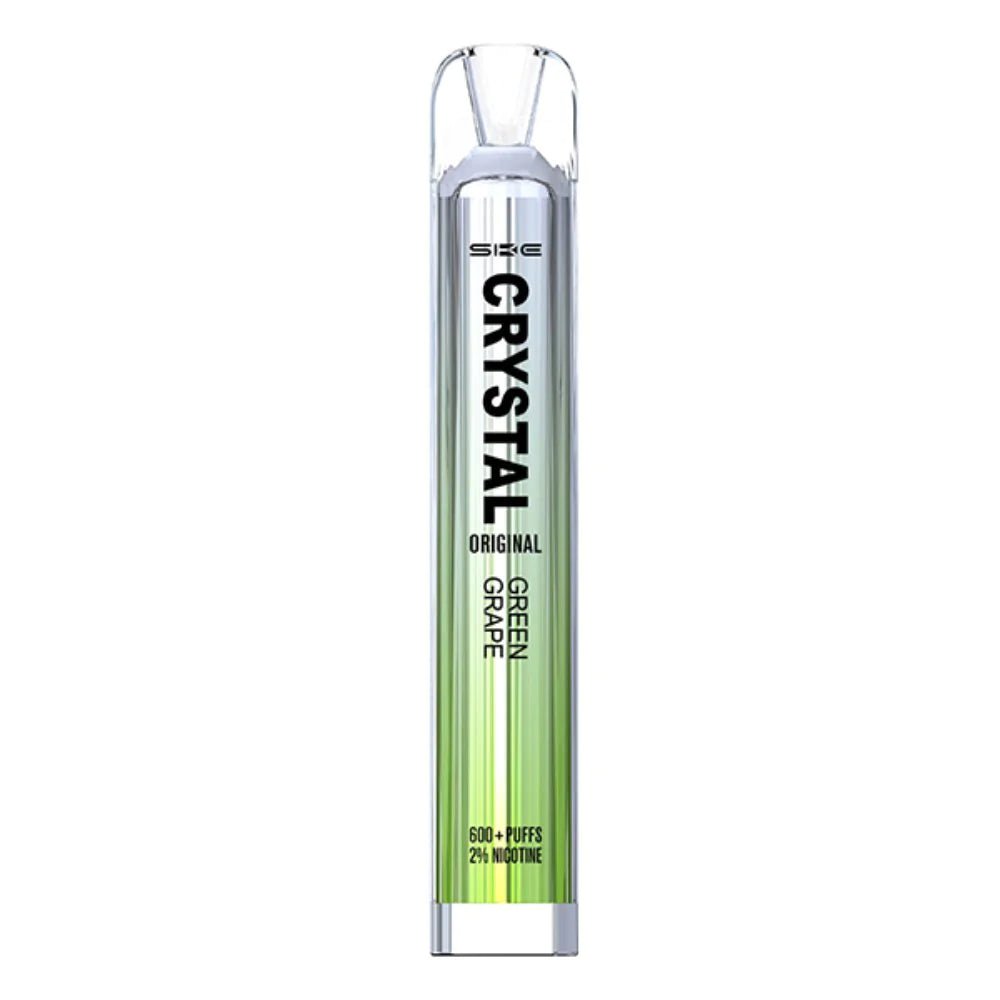 Green Grape SKE Crystal Bar 600 Disposable Vape - EUK