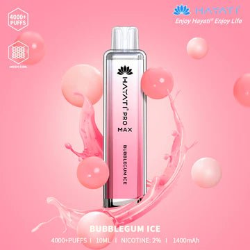 HAYATI Pro Max (4000 Puff) Bubblegum Ice - EUK