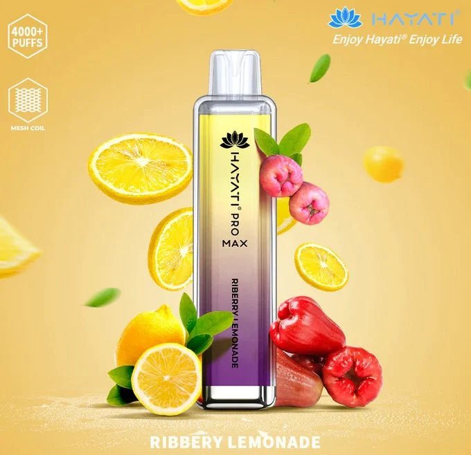 HAYATI Pro Max (4000 Puff) Riberry Lemonade - EUK