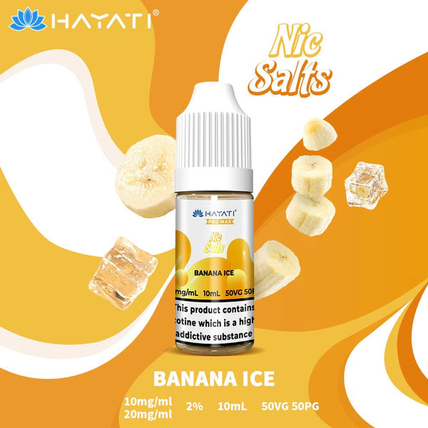 HAYATI Pro Max Nic Salt Banana Ice
