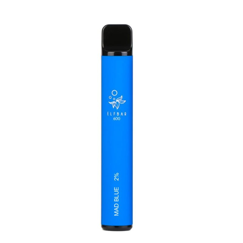 Mad Blue Elf Bar 600 Disposable Vape - EUK