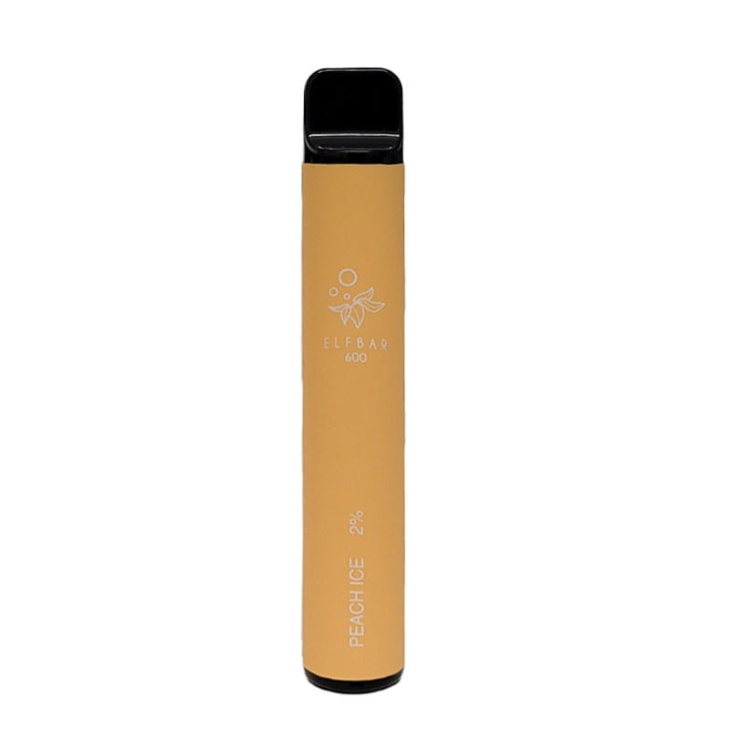 Peach Ice Elf Bar 600 Disposable Vape - EUK