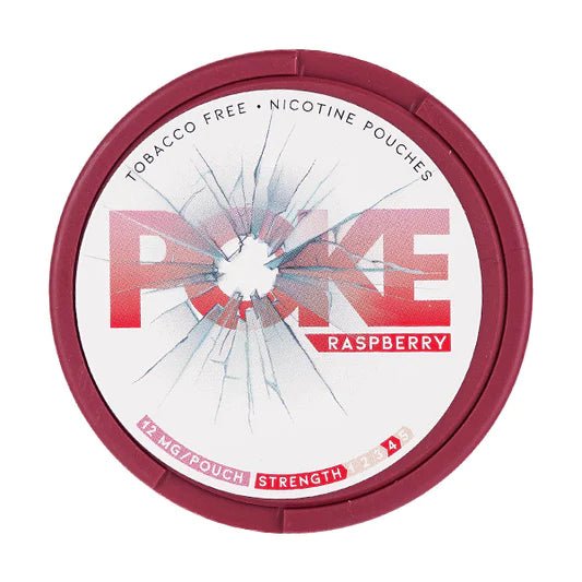 Poke Nicotine Pouches Raspberry