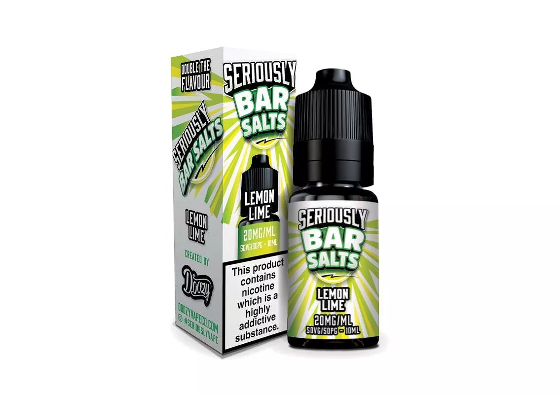 Seriously Bar Salts Lemon Lime 20mg - EUK