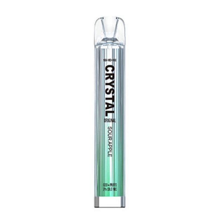 Sour Apple Blueberry SKE Crystal Bar 600 Disposable Vape - EUK